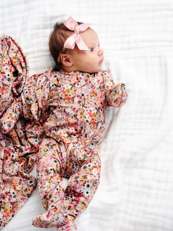 Lou Lou Penelope Zipper Footie