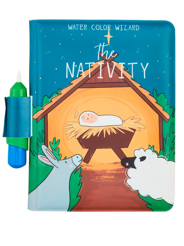 Nativity Water Color Wizard Book