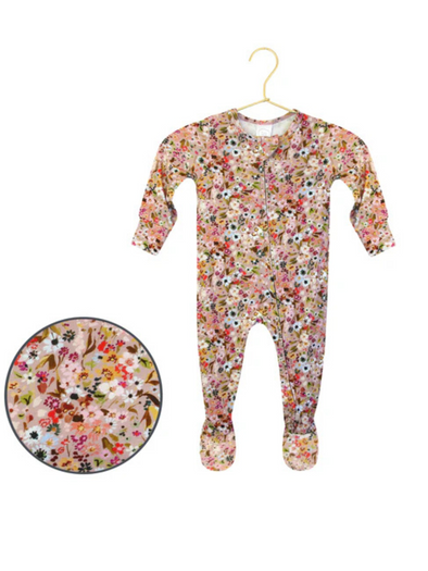 Lou Lou Penelope Zipper Footie