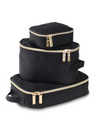 Itzy Ritzy Black & Gold Packing Cubes