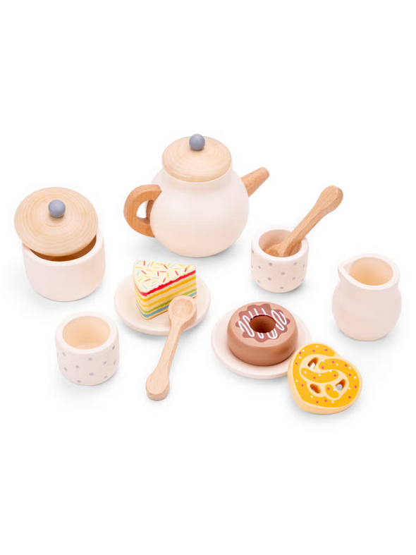 Classic Toys Wooden Tea Set