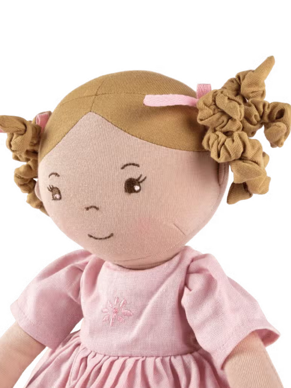 Amelia Plush Doll - Light Brown Hair