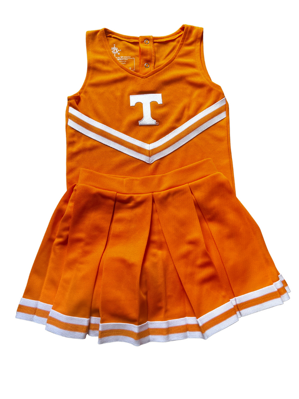 TN Cheerleader Top & Skirt Set