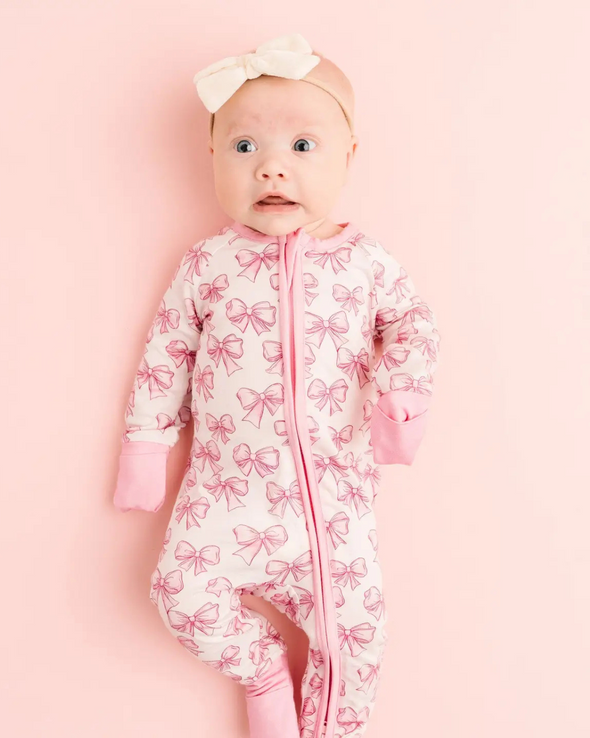 Pretty in Pink Bamboo Convertible Romper