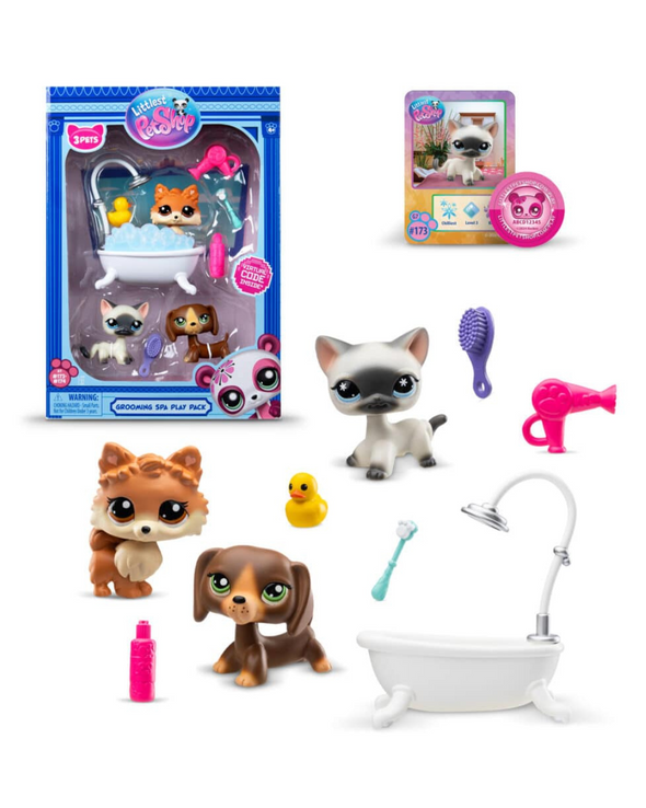 Littlest Pet Shop Grooming Spa Play Pack