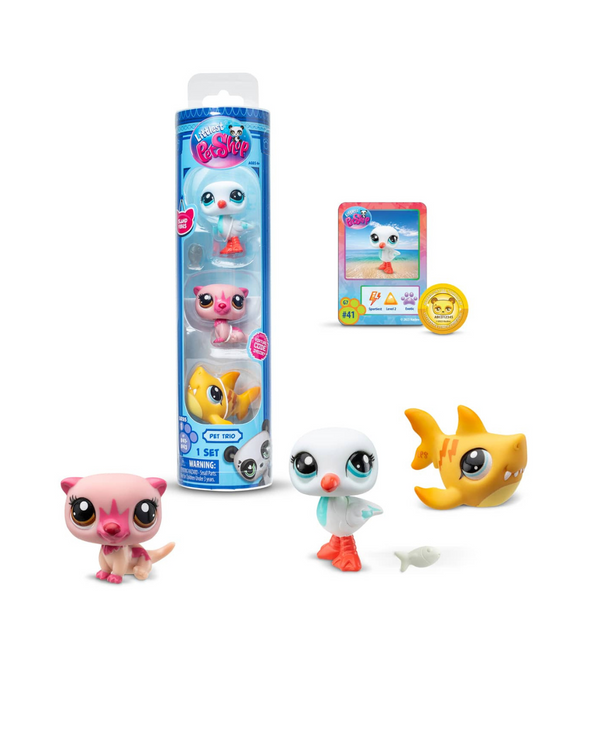 Littlest Pet Shop Pet Trio Tubes