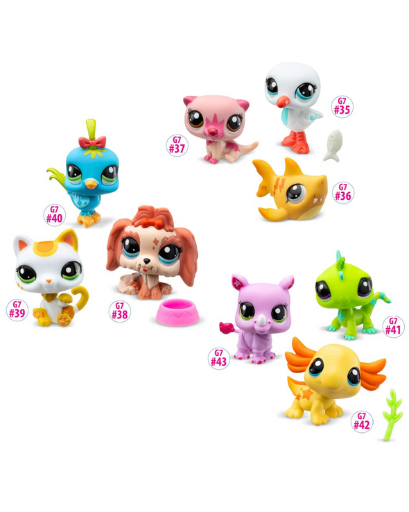 Littlest Pet Shop Pet Trio Tubes