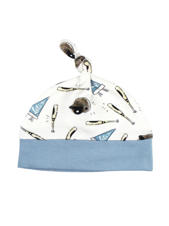 Let's Go Organic Top Knot Hat