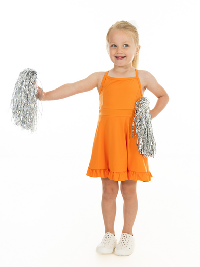 Orange Tennis Dress