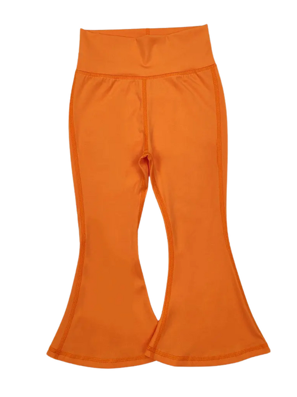 Orange Yoga Wear Pants