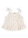 Boho Floral Top & Bloomer Set