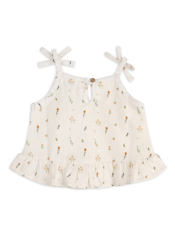 Boho Floral Top & Bloomer Set