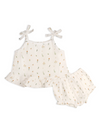Boho Floral Top & Bloomer Set
