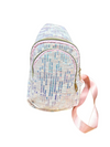 Pink Sequin Crossbody Purse