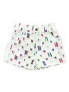 Patchwork Denim Shorts