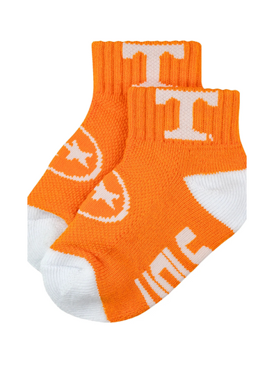Tennessee Volunteers Quarter Socks 3-5Y