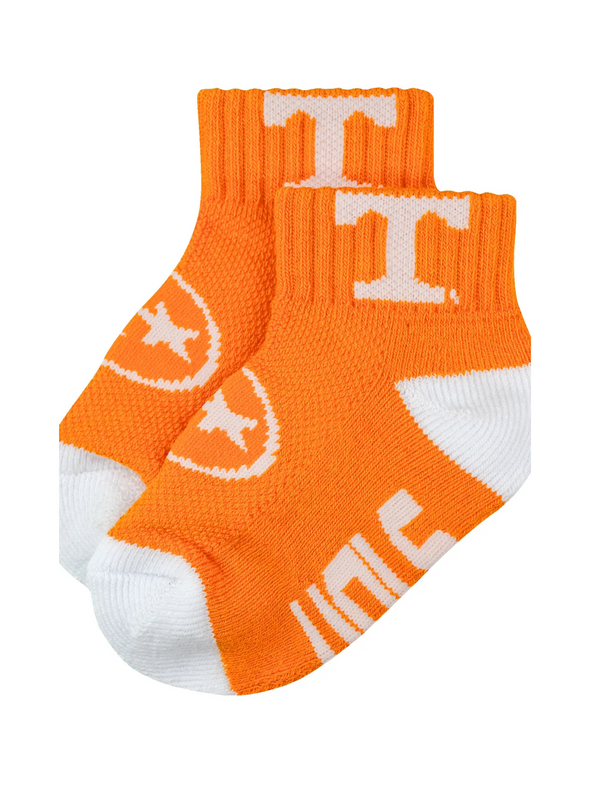 Tennessee Volunteers Quarter Socks 3-5Y