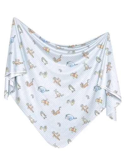 Copper Pearl Winnie + Friends Swaddle Blanket
