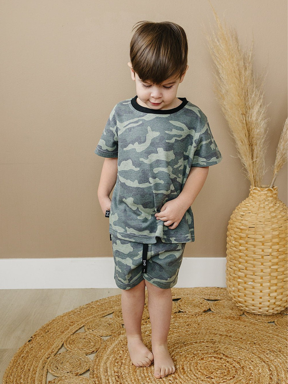 Raven Camouflage Two Piece Set