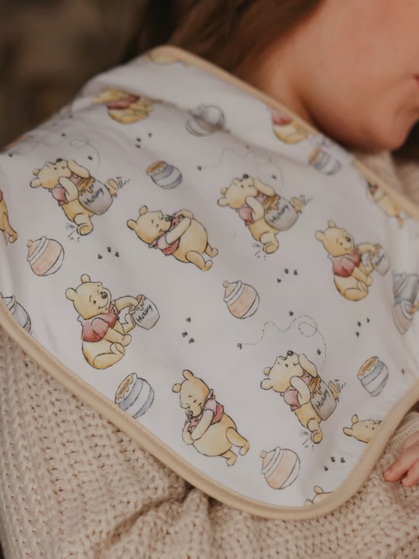 Copper Pearl Hundred Acre Wood Burp Cloth Set