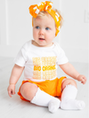 Big Orange Basic Bodysuit