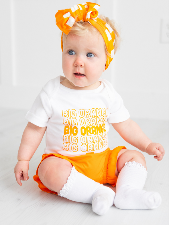 Big Orange Basic Bodysuit