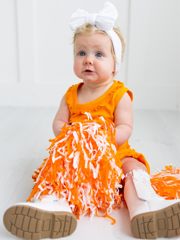 Power T Ruffle Dress + Bloomer Set