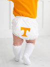Power T White Eyelet Diaper Cover