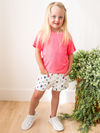 Patchwork Denim Shorts