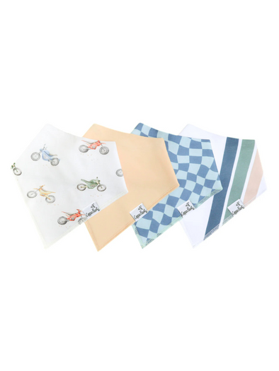Copper Pearl Ryder Bandana Bib Set