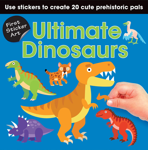 Ultimate Dinosaurs Sticker Art