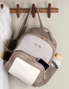 Itzy Ritzy Vanilla Latte Mini Plus Diaper Bag Backpack