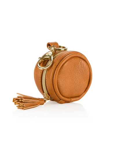 Itzy Ritzy Cognac Daiper Bag Charm Pod