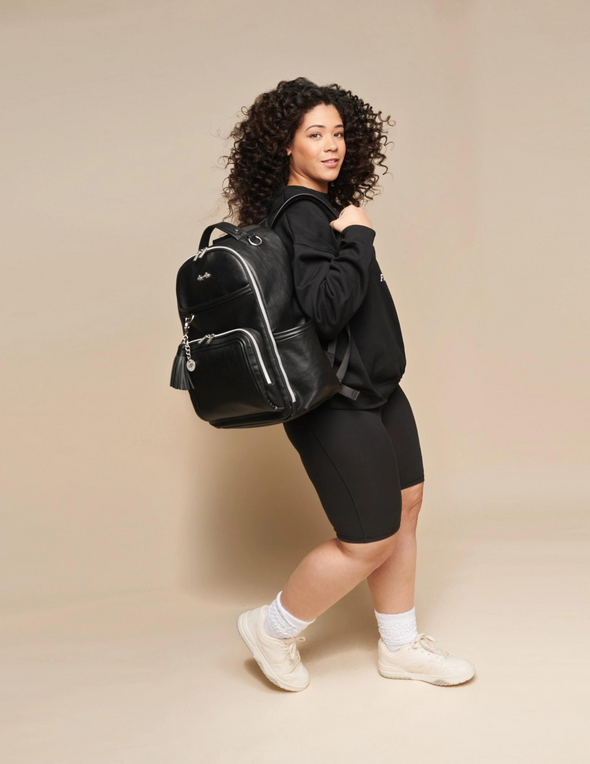 NEW Noir Boss Plus Backpack Diaper Bag