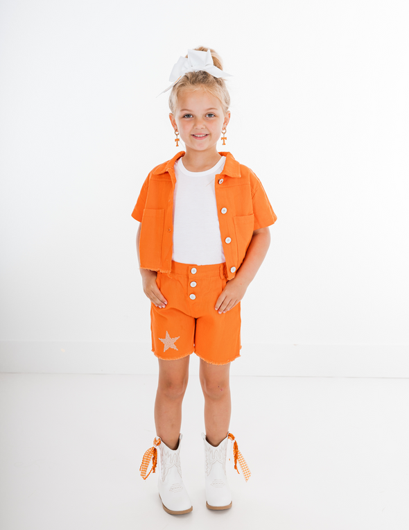 Orange Dream Denim Set