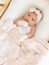 Harper Ribbed Swaddle Blanket