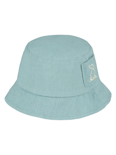 Fisherman Slate Cotton Bucket Hat