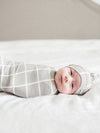 Copper Pearl Midway Swaddle Blanket