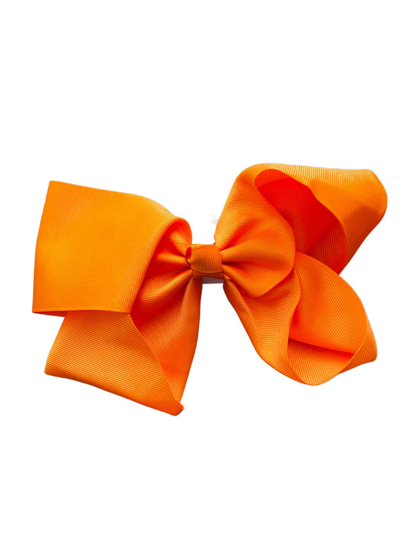 Big Orange Giant Grosgrain Bow