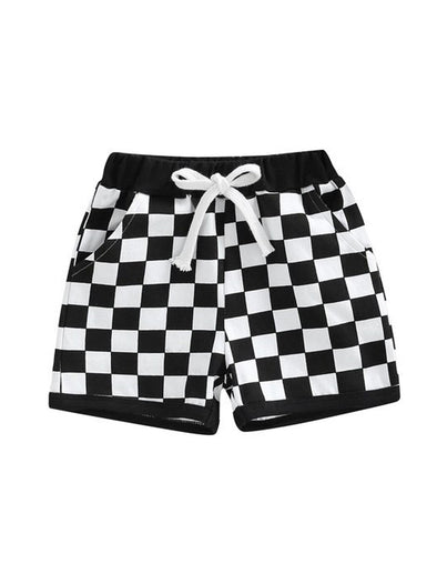 Checkerboard Boy Shorts