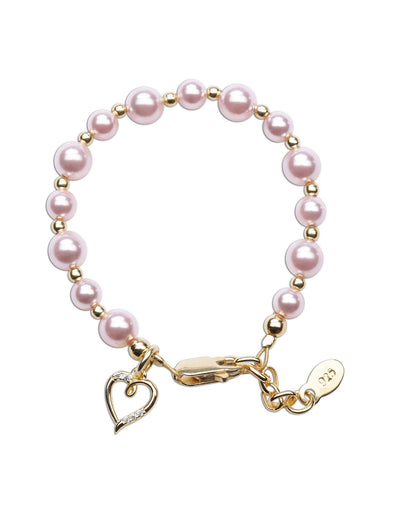 Larkin - Pink Pearl Baby Bracelet