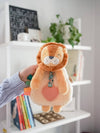 Itzy Lovey - Lion Plush with Silicone Teether