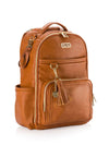 Itzy Ritzy Cognac Boss Plus Backpack Diaper Bag
