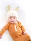 The Blueberry Hill Liberty Bunny-Hand Knit Baby Hat