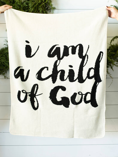 I Am A Child Of God - Blanket