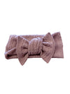 Carlin Cable Knit Headband Bow