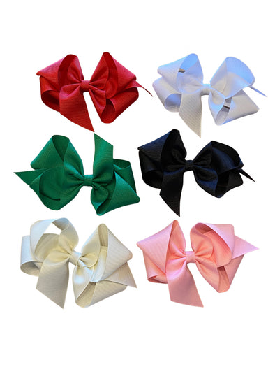 Classic 5 inch Grosgrain Bows