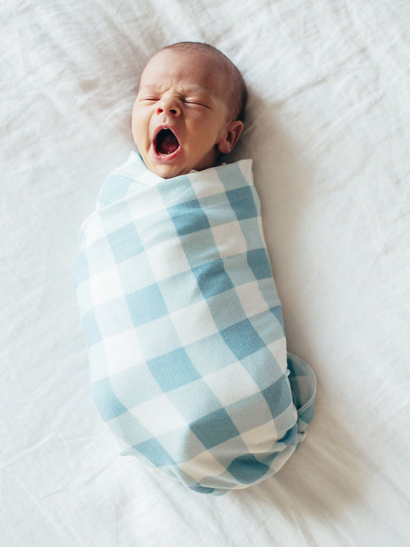 Copper Pearl Lincoln Swaddle Blanket