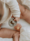 Bibs Boheme Pacifier 2 Pack - Vanilla / Peach