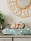Copper Pearl Atwood Changing Pad Cover